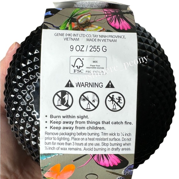 Christian Lacroix Maison Ablaze Luxury Soy Blend Candle 9oz - Picture 5 of 6